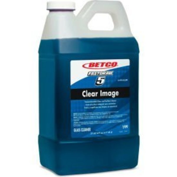 Betco Betco Clear Image Non-Ammoniated Glass & Surface Concentrate - 4/CS, 2L - Rain Fresh, Blue - 1994700 1994700